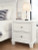 Ashley Fortman White Nightstand