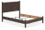 Ashley Cadmori Brown Queen Panel Bed, Dresser, Mirror and Nightstand