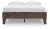 Ashley Calverson Mocha Full Platform Bed, Dresser and 2 Nightstands