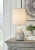 Ashley Aleela White Gold Finish Table Lamp