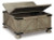 Ashley Aldwin Gray Coffee Table With Storage