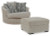 Benchcraft Calnita Sisal Chair and Ottoman