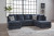 Ashley Albar Place Cobalt 2-Piece Sectional