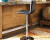 Ashley Bellatier Black Chrome Finish Adjustable Height Bar Stool (Set of 2)