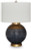 Ashley Adara Blue Gold Finish Table Lamp
