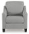 Ashley Adlai Shadow Chair and Ottoman