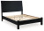 Ashley Danziar Black Queen Panel Bed