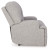 Ashley Acklen Place Pewter Oversized Power Recliner