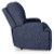 Ashley Acklen Place Navy Oversized Power Recliner