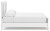 Ashley Fortman White California King Panel Bed