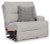 Ashley Acklen Place Pewter 5-Piece Power Reclining Sectional