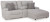 Ashley Acklen Place Pewter 3-Piece Power Reclining Sectional Sofa with Chaise