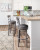 Ashley Caitbrook Gray Bar Height Bar Stool