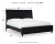 Danziar Black King Panel Bed with Mirrored Dresser, Chest and 2 Nightstands B100/14/B1013/56/58/95/231/36/345/92(2)