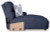 Ashley Acklen Place Navy 3-Piece Power Reclining Sectional