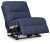 Ashley Acklen Place Navy 3-Piece Power Reclining Sectional