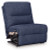 Ashley Acklen Place Navy 3-Piece Power Reclining Sectional