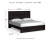 Belachime Charcoal King Panel Bed with Mirrored Dresser