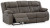Ashley First Base Gunmetal Reclining Sofa
