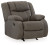 Ashley First Base Gunmetal Recliner