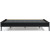 Finch Black Queen Platform Bed with Mattress