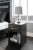 Finch Black Queen Platform Bed with Dresser, Chest and 2 Nightstands