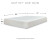Ashley 10 Inch Chime Memory Foam Cal King Mattress with Best Adjustable Base