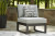 Ashley Beachloft Black Gray 5-Piece Outdoor Sectional
