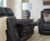Ashley 5Z-Relaxation Onyx Power Reclining Loveseat with Console