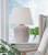 Ashley Danry Distressed Cream 2-Piece Table Lamp Set