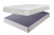 Ashley 10 Inch Chime Memory Foam King Mattress with Foundation