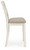 Ashley Robbinsdale Antique White Counter Height Barstool (Set of 2) D642-224