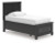 Ashley Lanolee Black Twin Panel Storage Bed, Dresser and Mirror