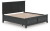 Ashley Lanolee Black King Panel Storage Bed and Dresser