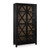 Ashley Christop Black Brown Accent Cabinet