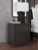 Ashley Parlayon Charcoal King Panel Storage Bed, Dresser, Mirror and Nightstand
