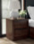 Ashley Kendamor Dark Brown Nightstand