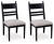 Ashley Chadworth Black Dining Chair (Set of 2) D824-07