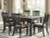 Ashley Tyler Creek Black Gray Dining Table