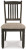 Ashley Tyler Creek Black Grayish Brown Dining Chair (Set of 2)