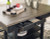 Tyler Creek Black Gray Counter Height Dining Table and 4 Barstools and Bench
