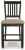Ashley Tyler Creek Black Grayish Brown Counter Height Bar Stool (Set of 2)