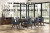 Ashley Kendamor Dark Brown Dining Table and 6 Chairs with Storage