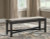 Ashley Tyler Creek Black Gray 6-Piece Dining Set with Table, 4 Chairs and Bench