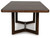 Ashley Kendamor Dark Brown Dining Extension Table
