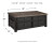 Ashley Tyler Creek Grayish Brown Black Coffee Table with 2 End Tables