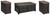 Ashley Tyler Creek Grayish Brown Black Coffee Table with 2 End Tables