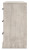 Ashley Shawburn Whitewash Charcoal Gray Dresser