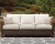 Ashley Paradise Trail Medium Brown Sofa with Cushion