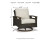 Ashley Paradise Trail Medium Brown Outdoor Fire Pit Table and 4 Chairs